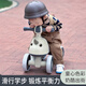 倍貝樂(lè )兒童平衡車(chē)1-3-6-12歲寶寶滑步車(chē)2-5歲小孩單車(chē)無(wú)腳踏四輪滑行車(chē) 棕色 (燈光音樂(lè )+靜音輪+馬鞍座椅) 兒童玩具車(chē)男女孩生日禮物