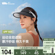 蕉下（beneunder）帽子女防曬帽遮陽(yáng)帽運動(dòng)戶(hù)外網(wǎng)球帽空頂帽DS566黑
