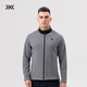 XBIONIC恒星Polartec抓絨衣開(kāi)衫外套男運動(dòng)戶(hù)外長(cháng)袖立領(lǐng)外套保暖內搭 斑鳩灰 M