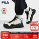 FILA 斐樂(lè )官方滿(mǎn)天星中幫加絨老爹鞋女鞋休閑鞋2025冬保暖厚底運動(dòng)鞋