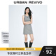 UR2025春季新款女裝美式運(yùn)動(dòng)風(fēng)字母無(wú)袖連衣裙UYY750043 彩灰 L