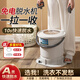 速野脫水機(jī)手動(dòng)單脫水甩干機(jī)甩干桶免電拉繩式小型脫水機(jī)單杠脫水桶家用大容量迷你宿舍出租房單脫水機(jī) 【大容量頂配款】雅白+降噪蓋+瀝水