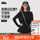 蕉下（beneunder）寬松長(cháng)袖T恤女棉質(zhì)高彈親膚內搭可外穿打底衫女CT020漫暮黑L