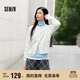 森馬（Semir）森柔|針織開(kāi)衫女冬季短款絞花肌理圓領(lǐng)毛衫打底上衣101724106001