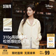 森馬（Semir）迪士尼外套女中長(cháng)款連帽寬松針織衛衣2025春休閑夾克109125108001