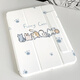 zoyu 720旋轉iPad11保護套Air7殼Pro11英寸磁吸air6/5第10代亞克力2025款可拆卸mini7防彎2024卡通可愛(ài) 線(xiàn)條貓 mini7/6【8.3英寸】