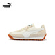 彪馬（PUMA）劉憲華同款復(fù)古跑鞋紅色薄底T頭鞋男女EASY RIDER 399028 雪白色-白-金色-18 40