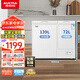 澳柯瑪（AUCMA）211升 家用商用冰柜 雙箱雙溫冷柜頂開(kāi)門(mén) 冷藏冷凍臥式冰箱  冷藏全銅管 以舊換新BCD-211CNE