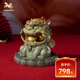 銅師傅《財(cái)氣》客廳桌面銅貔貅擺件 家居裝飾工藝品