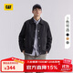 CAT卡特25秋季男士戶(hù)外休閑復古麂皮絨翻領(lǐng)惠靈頓夾克工裝外套
