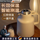 RICH YOUR HOME德國品質(zhì)保溫水壺家用大容量保溫瓶長(cháng)效熱水水壺玻璃襯墊保溫瓶 [智能款]奶芙白1.5L[升級紅膽玻璃+防塵設計]