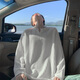 Shelley Jones美式重磅V領(lǐng)肌理感長(zhǎng)袖t恤男士春秋季新款寬松內(nèi)搭打底衫潮牌體恤 白色 XL [建議125-145斤]