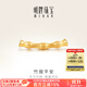 明牌珠寶 足金硬金黃金竹報平安串珠轉(zhuǎn)運珠AFP0872定價J 約0.35-0.43克 串珠款