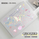 HRHPYM適用華為matebook14/13保護殼榮耀magicbook筆記本電腦殼13s卡通外殼D14貼膜15透明磨砂16se鍵盤(pán)墊 XB-5041【透彩殼+微晶鍵盤(pán)膜】 matebook14（其他版本聯(lián)系請客服核對）