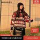 moussy 新品迪士尼合作款米奇圖案針織毛衣010GAL70-5080 020黑色 均碼