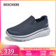 斯凱奇（Skechers）男鞋2025年新款秋季休閑健步鞋一腳蹬軟底運動(dòng)鞋布鞋217074