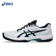 亞瑟士（asics）網(wǎng)球鞋GAME FF輕質(zhì)耐磨男女士專(zhuān)業(yè)運動(dòng)鞋1041A489-102白色/綠色42