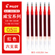 百樂(lè )（PILOT）BLRT-VB5按動(dòng)中性筆Vball威寶熊貓筆走珠筆學(xué)生0.5考試專(zhuān)用水筆 筆芯-6支紅色