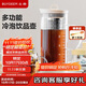 北鼎（Buydeem）泡茶壺 家用大容量多功能冷泡壺 冰飲過(guò)濾涼水壺 杏仁白1700ml