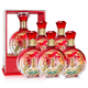 金六福 兼香型白酒 四川 純糧食 酒水 禮盒 整箱 喜酒 宴請(qǐng) 送禮口糧酒 50.8度 500mL 6瓶 臻選上品