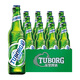 樂(lè)堡（TUBORG）啤酒 拉格丹麥淡味型啤酒瓶裝整箱拉環(huán)瓶蓋啤酒 樂(lè)堡 495mL 12瓶 整箱