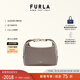 芙拉（FURLA）[11.11搶先購]TONIE牛皮迷你女士手提包休閑斜挎包HOBO包流浪包 都市灰色