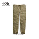 RRL男裝 經(jīng)典款府綢工裝褲RL90185 300-綠色 29 (29/30) (偏大)