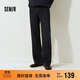 森馬（Semir）牛仔褲男貓須做舊復古寬松直筒褲2025秋冬長(cháng)褲子經(jīng)典109725124103