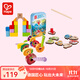 Hape早教益智玩具 木質(zhì)積木串珠釣魚(yú)玩具青蛙堆堆樂(lè ) 男孩女孩兒童禮物 穿穿樂(lè )+釣魚(yú)游戲盒+20粒積木