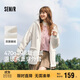 森馬（Semir）森馬外套女仿羊羔毛搖粒絨雙面穿連帽重磅夾克24新款109724108002
