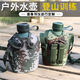 尤薩軍訓(xùn)水壺制戶外式登山便攜式水壺斜挎包水壺1L大容量野營(yíng)迷彩水壺 淺綠色水壺+水壺套1L