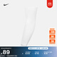 耐克勾勾輕便跑步臂套(1副)速干實(shí)用反光運動(dòng)舒適NIKE DX7120 109白/銀 L/XL