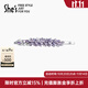 She's茜子梵高拾光麥穗浪漫邊夾劉海夾發(fā)夾子發(fā)卡發(fā)飾生日禮物女送女友 紫色E0
