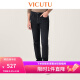 威可多（VICUTU）牛仔裤男加绒保暖商务休闲长裤VEW23324741 蓝色 180/90B 