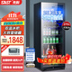 先科（SAST）冰吧冷藏柜 歐式恒溫紅酒柜酒店家用電冰箱迷你小型單門(mén)辦公室電競保鮮展示留樣茶葉飲料藥品柜 275升（冷藏+29L冷凍室+藍光燈+帶鎖）