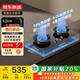京東京造【國家補貼立減20%】燃氣灶具天然氣 家用5.2kW猛火灶臺嵌兩用 70%熱效率 可調節底盤(pán)JZT-613B2