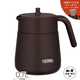 膳魔師（THERMOS）日本原裝進(jìn)口膳魔師保溫壺燜泡帶茶漏家用不銹鋼大容量TTE450/700 咖啡色茶壺700ml（贈送壺墊）
