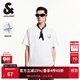 杰克·瓊斯（JACK&JONES）男裝25年短袖T恤男士夏季純棉潮流休閑圓領(lǐng)航海系列高端白色半袖 056白色 M 175