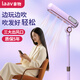 laav拿物高速立式吹風(fēng)機懶人神器全自動(dòng)理發(fā)店專(zhuān)用吹風(fēng)筒無(wú)線(xiàn)遙控吹頭發(fā)機三孔出風(fēng)口落地電吹風(fēng)家用大功率 紫羅蘭【遙控款】【5年質(zhì)?！俊?1萬(wàn)轉】【負離子】