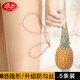 浪莎絲襪女夏季菠蘿襪不易勾絲連褲襪性感薄款隱形打底襪 膚色 5條