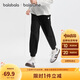 巴拉巴拉童裝兒童褲子女童長(zhǎng)褲2025秋季大童束腳衛(wèi)褲時(shí)尚舒適209325108002