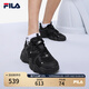 FILA 斐樂(lè)貓爪鞋4代男鞋復(fù)古老爹鞋時(shí)尚休閑運(yùn)動(dòng)鞋透氣厚底鞋貓爪6 黑-BK （貓爪4） 42