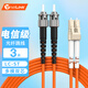 netLINK 電信級光纖跳線(xiàn) ST-LC 多模雙芯3米 62.5/125光纜熔接尾纖 1條 HTF-ST-LC/MM-3