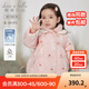 戴維貝拉（DAVE＆BELLA）白鴨絨兒童羽絨服中國風(fēng)加厚女童外套小童上衣冬裝新年寶寶衣服 粉色【現貨】 90 cm（建議身高80-90cm）