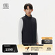 KOLON SPORT/可隆戶外棉衣 男士防水防風(fēng)透濕P棉輕薄馬夾 LHVT5WT853-BK 黑色 XL 180/100A