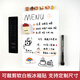 ELFINBOOK冰箱貼留言板可擦寫(xiě)磁貼記事貼白板教學(xué)磁力黑板磁性貼軟白板 30*40cm軟磁片白板+磁吸筆2 無(wú)規格