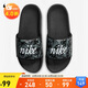 耐克（NIKE）女子拖鞋OFFCOURT SLIDE PRINT運動(dòng)鞋DV8355-001 黑色 36.5