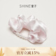 萱子（SHINE）海棠系列優(yōu)雅花朵印花皮筋發(fā)圈氛圍感低馬尾新款發(fā)飾氛圍生日禮物 粉色+白色 1個(gè)