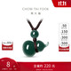 周大福新中式福祿葫蘆翡翠吊墜 K66324