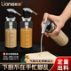 聯(lián)娜蠔油瓶擠醬家用玻璃擠壓醬料瓶沙拉醬番茄醬糖漿玻璃調料醬瓶 醬料瓶300ML【1個(gè)】+標簽貼